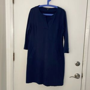 Lands’ End navy dress